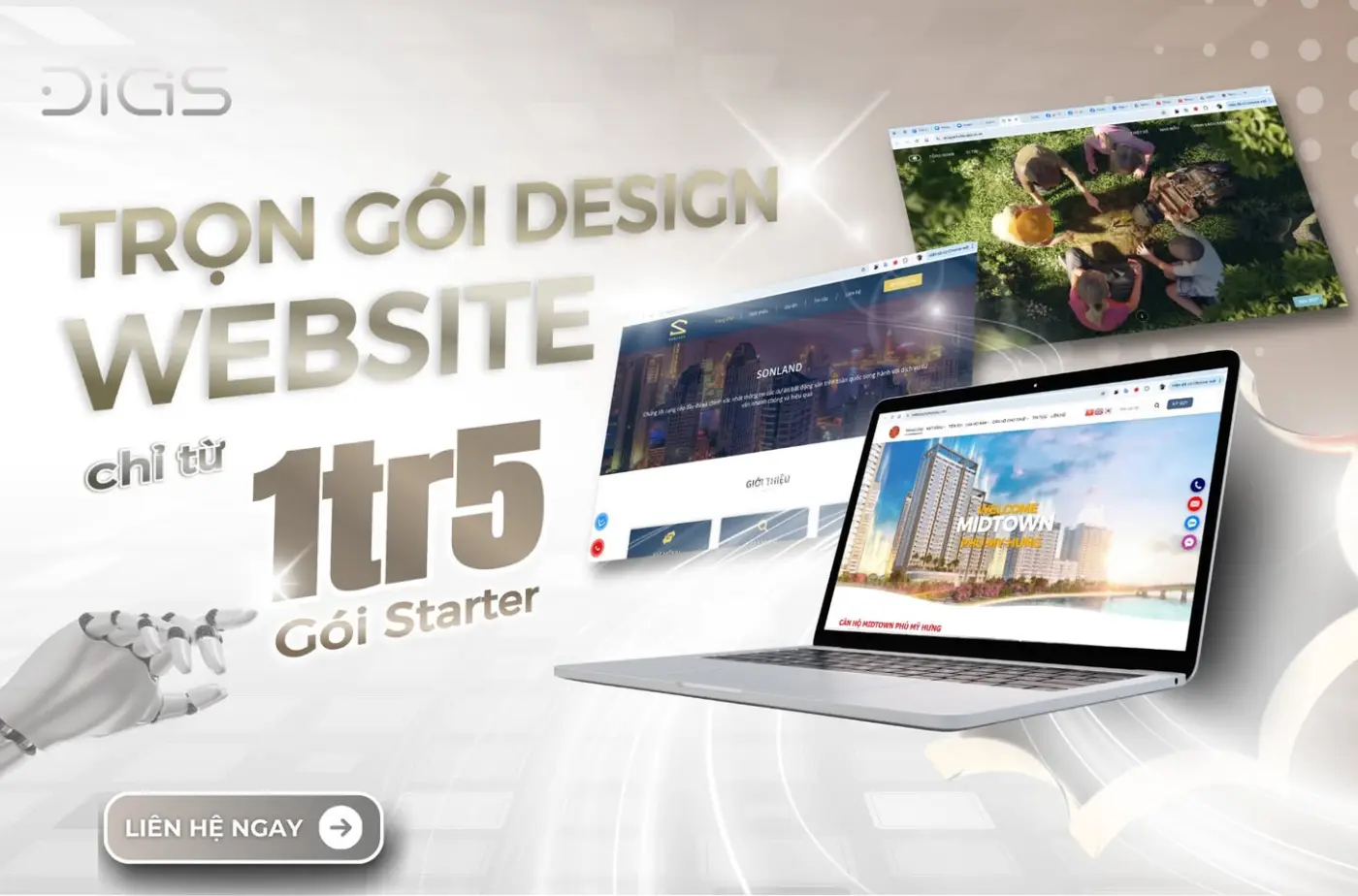 Khởi Nghiệp Dễ Dàng – Sở Hữu Website Chuyên Nghiệp Chỉ Từ 1tr5