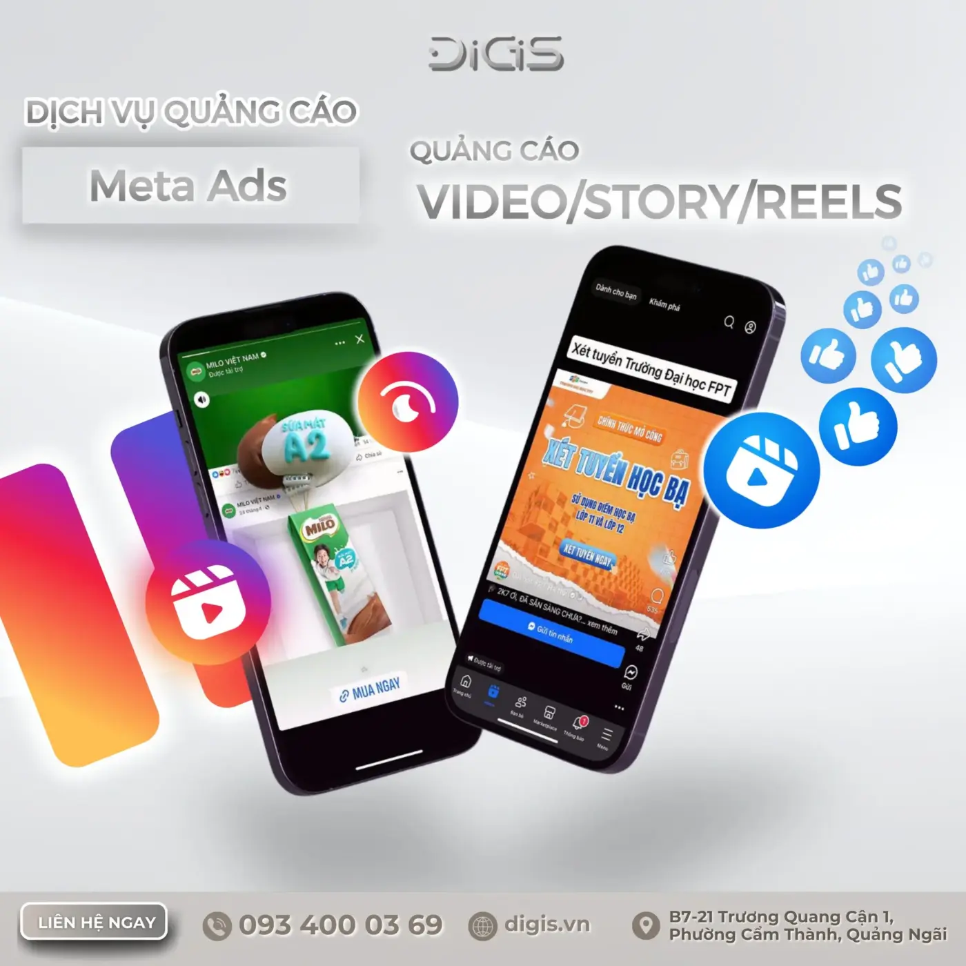 DIGIS – DỊCH VỤ QUẢNG CÁO FACEBOOK ADS TOÀN DIỆN
