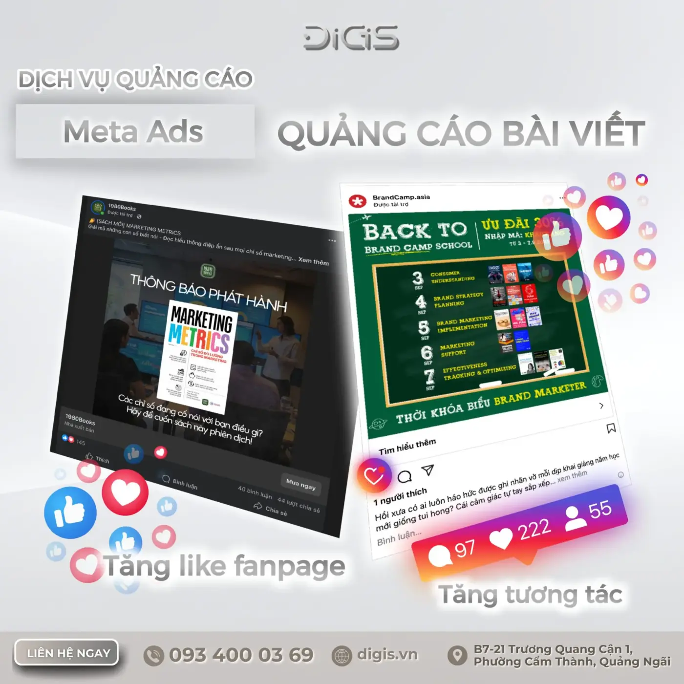 DIGIS – DỊCH VỤ QUẢNG CÁO FACEBOOK ADS TOÀN DIỆN
