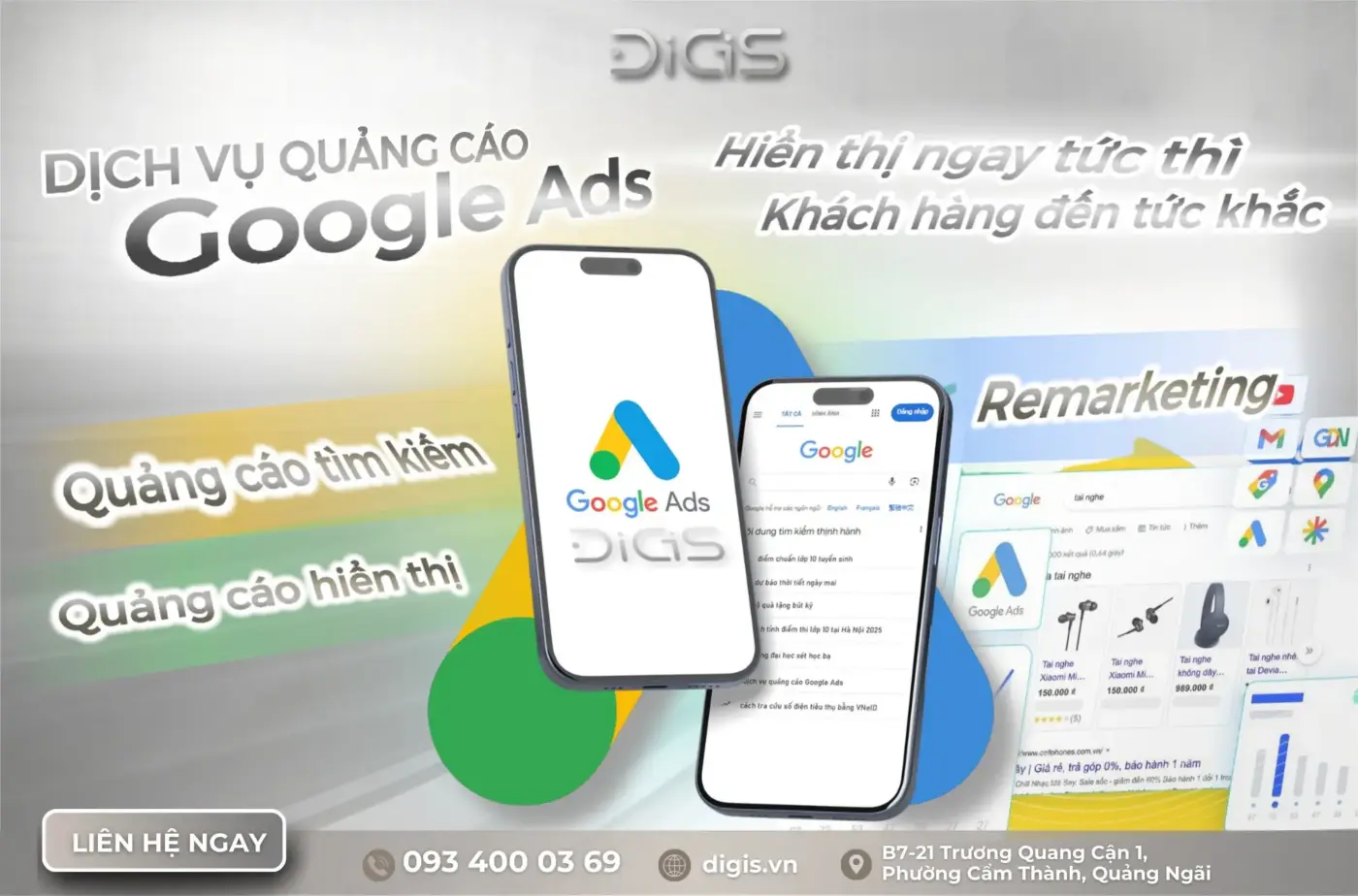 Bức phá doanh thu với Quảng cáo Google Ads từ DIGIS