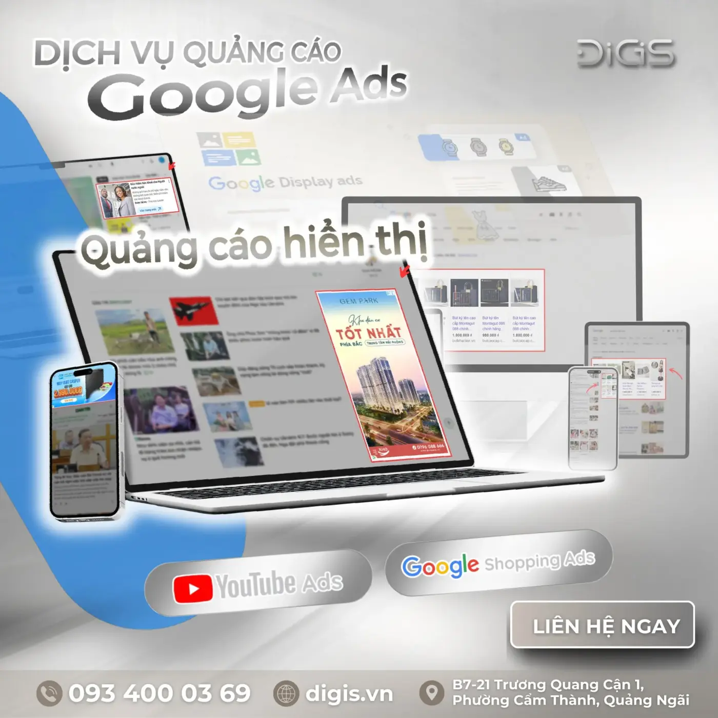 Bức phá doanh thu với Quảng cáo Google Ads từ DIGIS