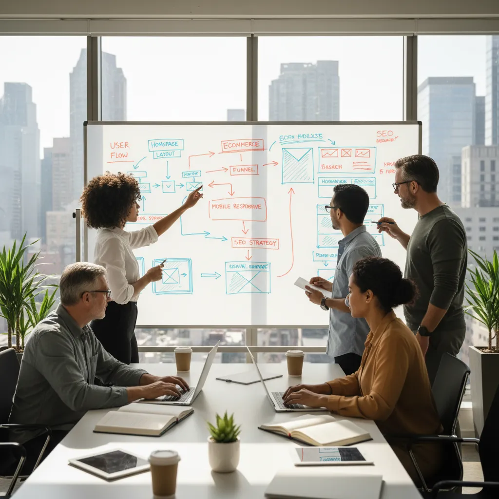 Lập kế hoạch chi tiết là bước đầu tiên để có một báo giá thiết kế website trọn gói chính xác