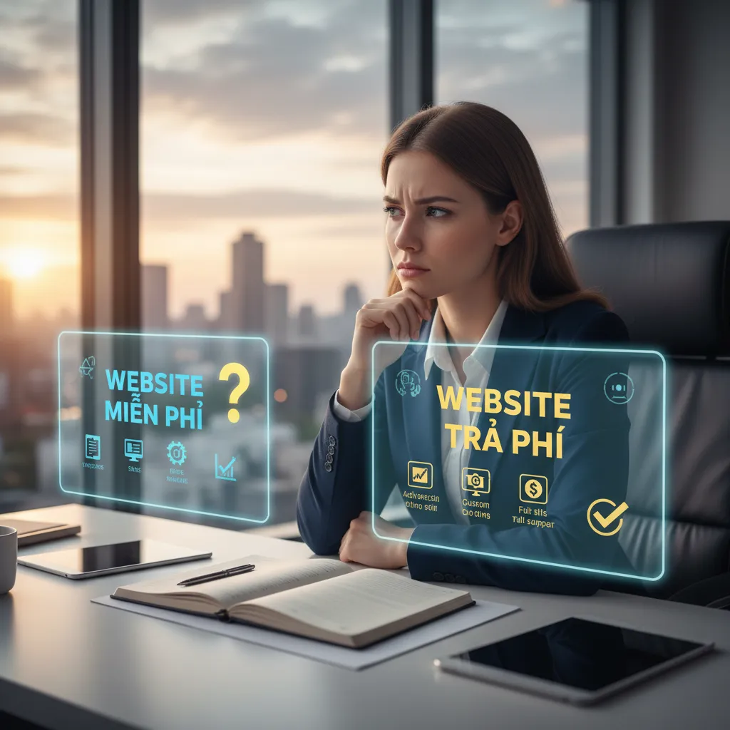 Cân nhắc kỹ lưỡng trước khi lựa chọn dịch vụ thiết kế website 0đ