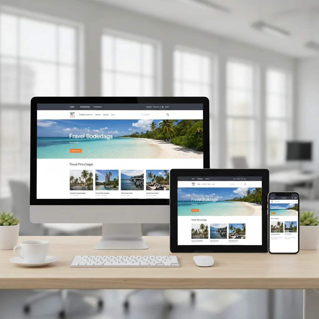 Giao diện website cần hiển thị tối ưu trên mọi loại thiết bị đặc biệt là di động