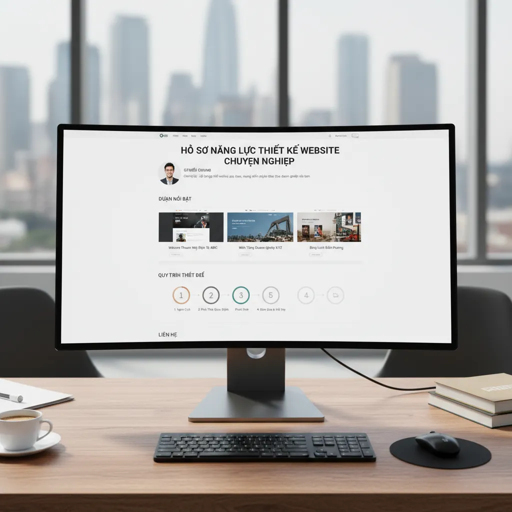 Đánh giá portfolio là bước quan trọng để xác định năng lực và phong cách của công ty thiết kế web